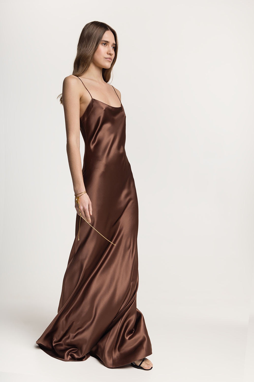 Шовкова сукня Carolyn Chocolate (Serenity) 163304