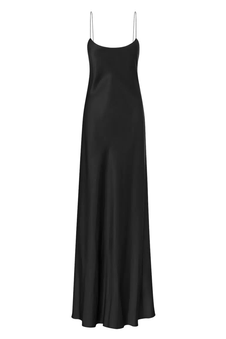 Silk dress Carolyn Black (Serenity) 163103