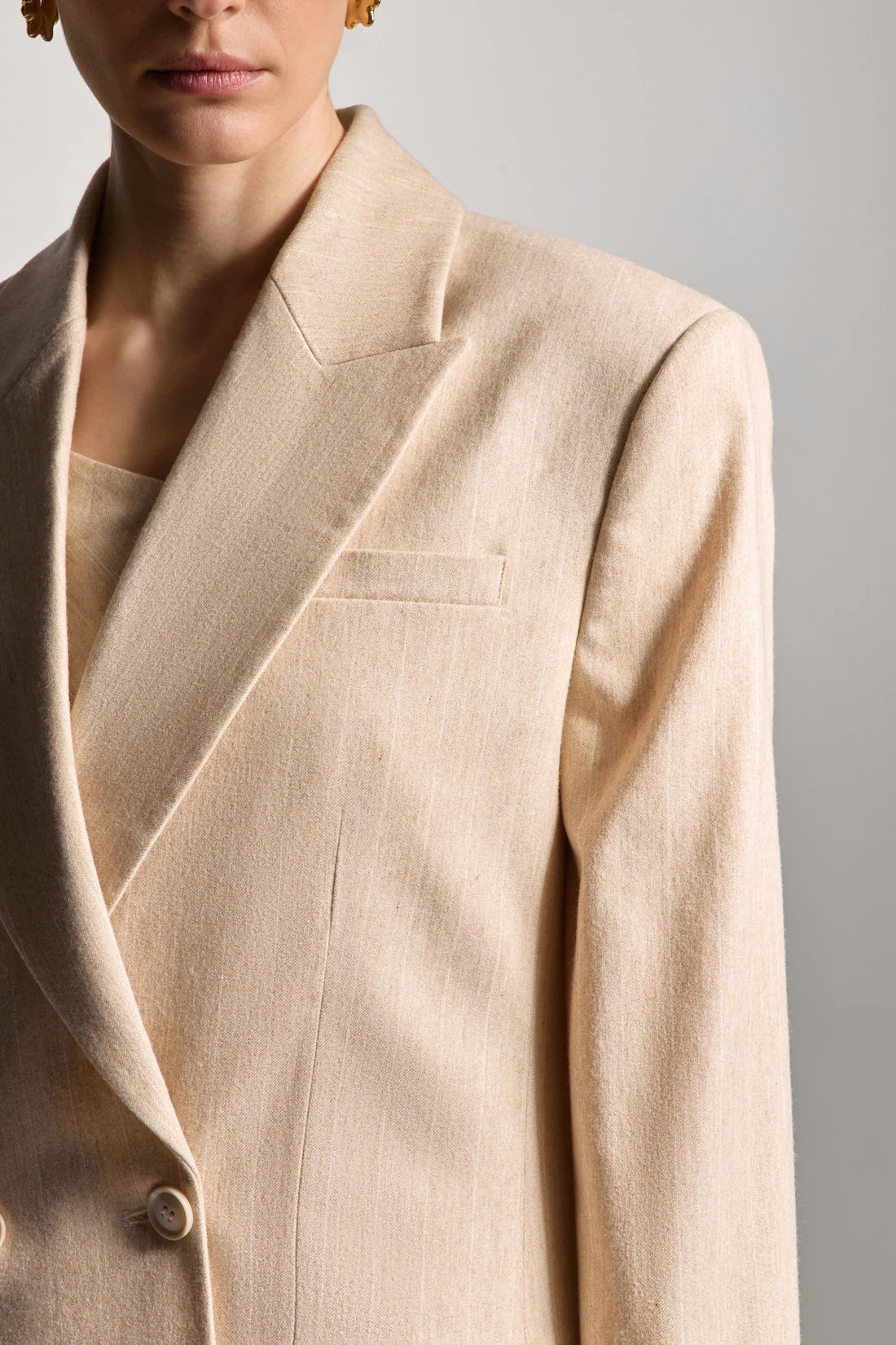 Jasmine Jacket, Beige, (Sarn) SA007S