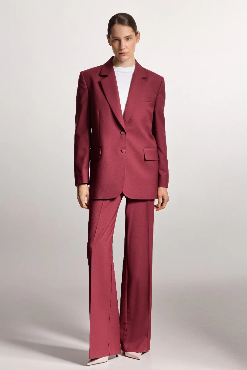 Světle vínové kalhoty (Sarna) , SA546A