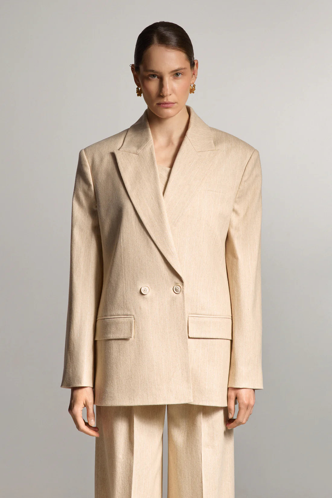 Jasmine Jacket, Beige, (Sarn) SA007S