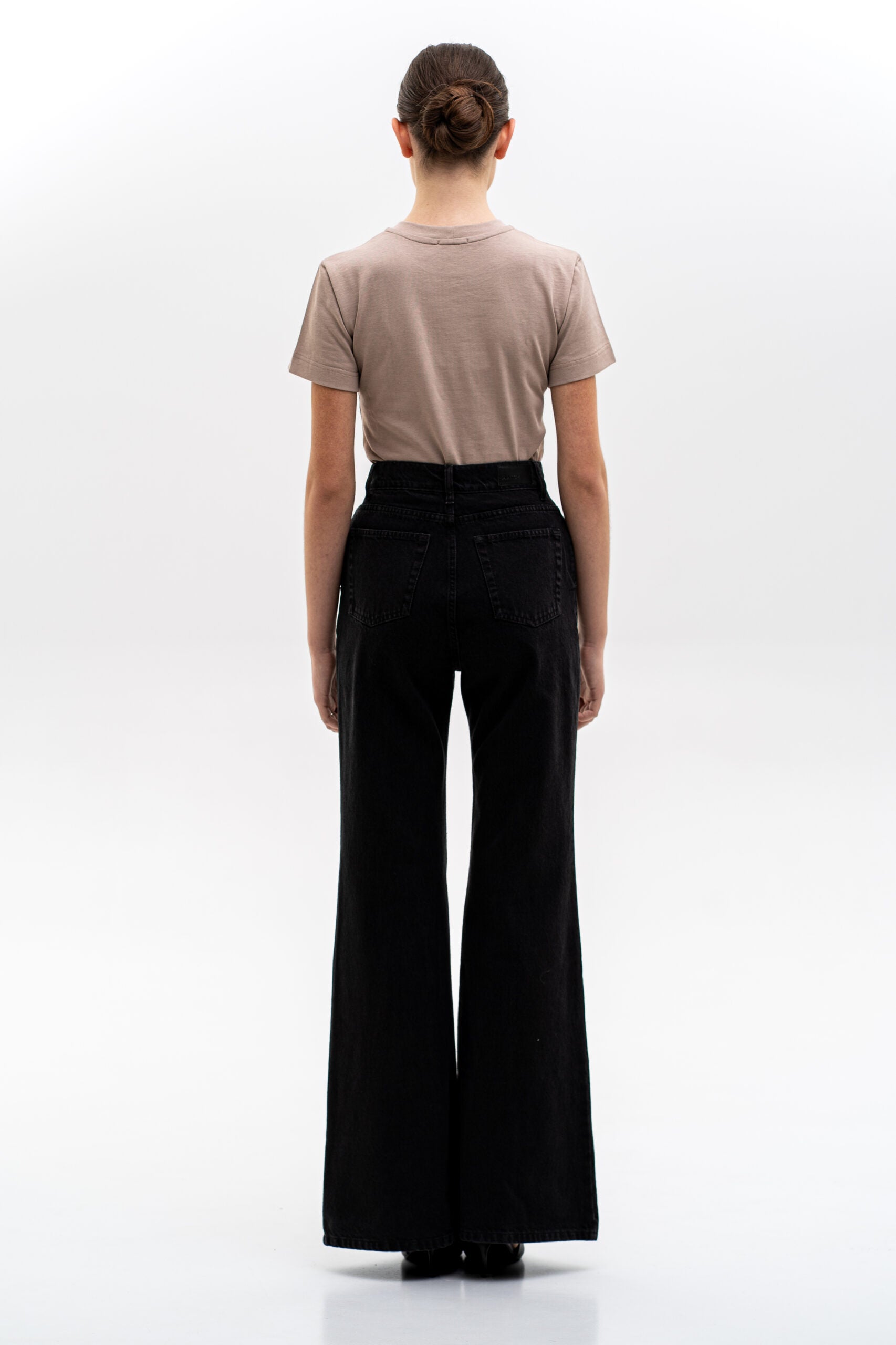 Džíny Black Flared (Match Denim) , sp25-flared-black-jeans