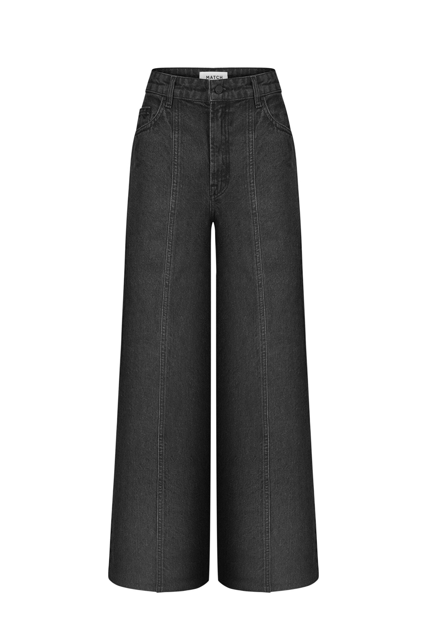 Джинси, широкі, сірі (Match Denim), sp25-wide-grey