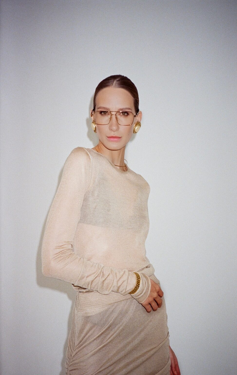 Светр бежевий, (КатеринаКвіт) SAW242503 бежевий