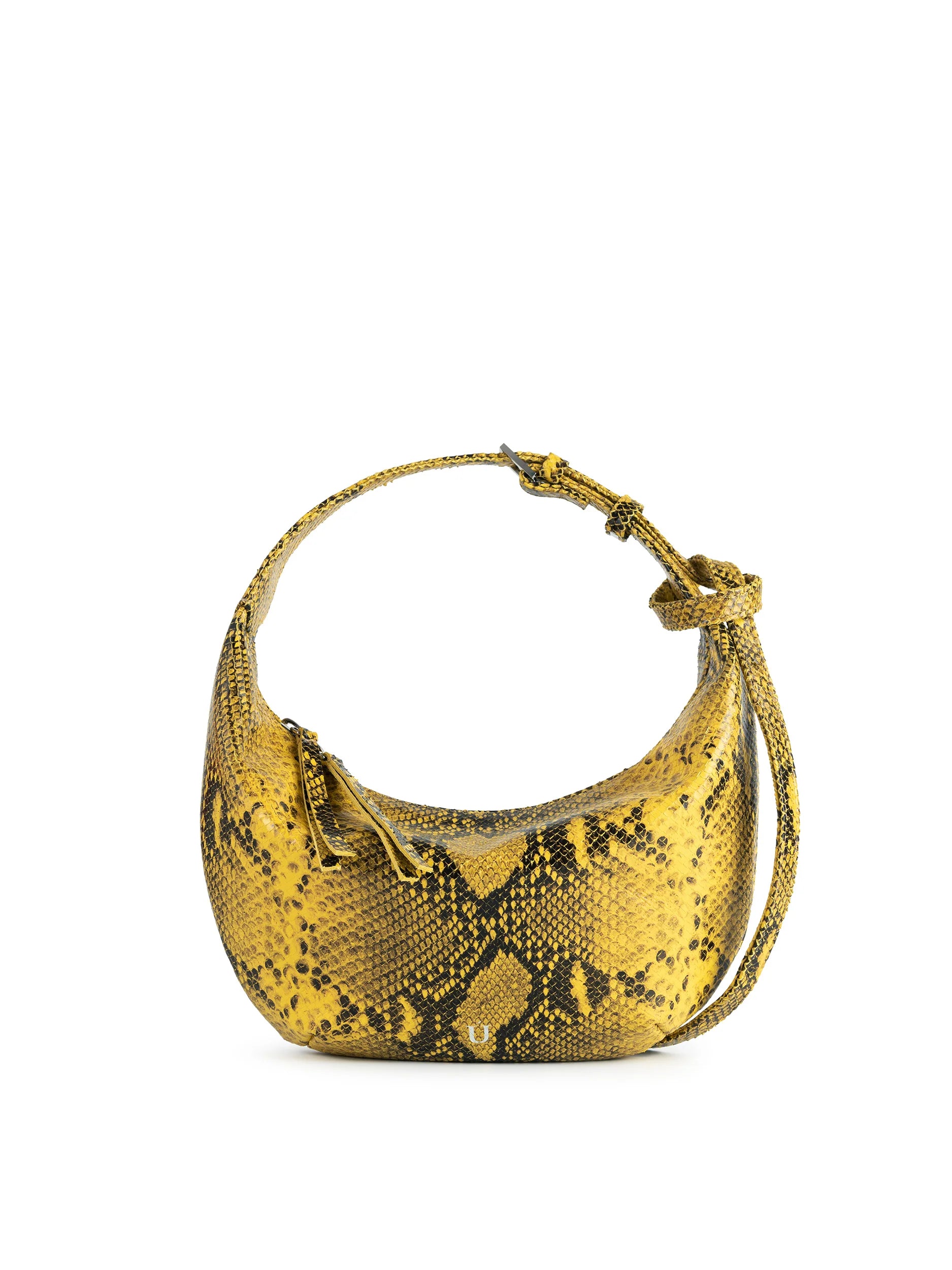 Kabelka HOBO DROP MINI PYTHON YELLOW (NUKOT)