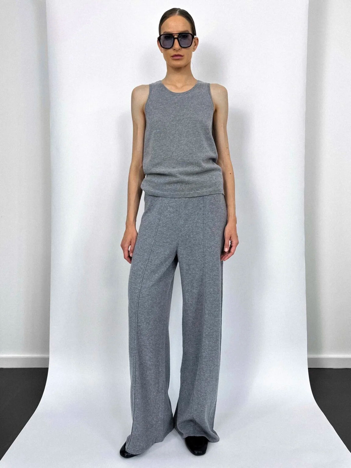Grey trousers (K.KVIT) BAW252612