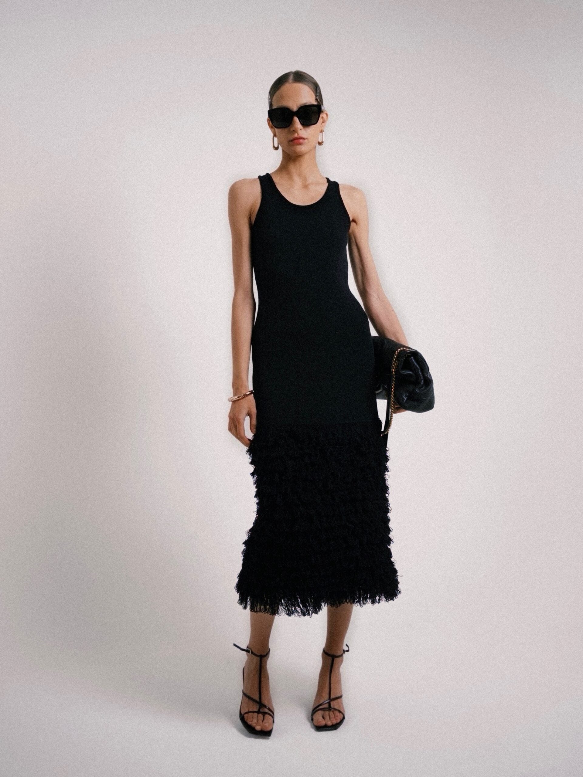 Midi dress black (KaterinaKvit) PSS250004