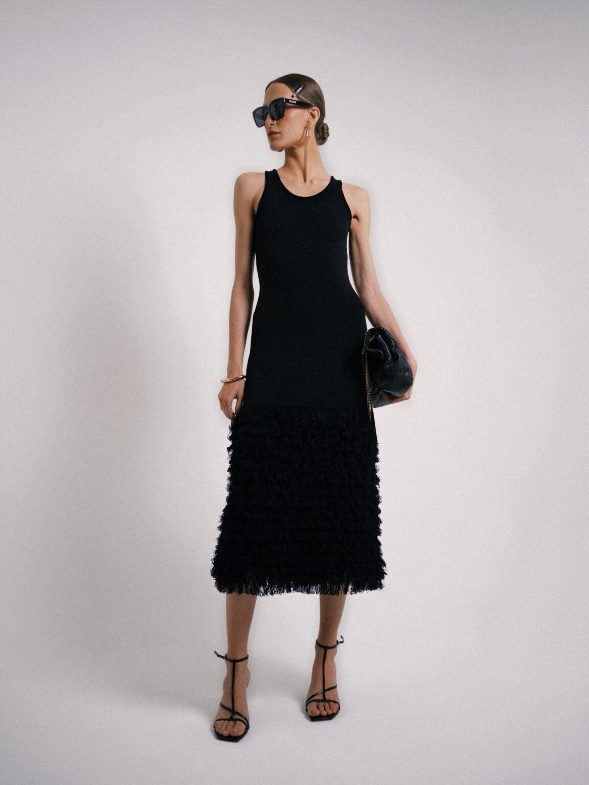 Midi dress black (KaterinaKvit) PSS250004