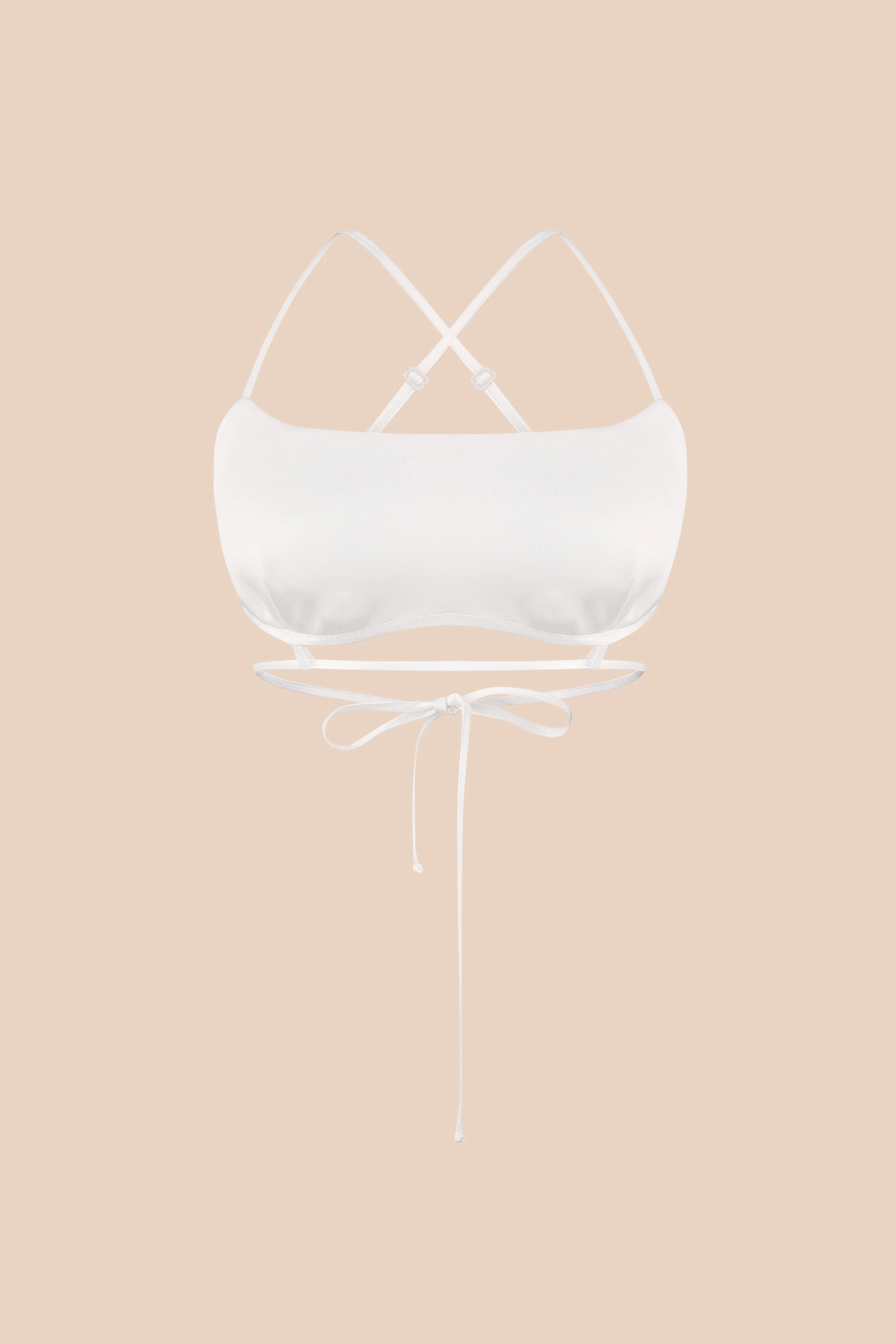 Короткий топ, (Total White) SS2506
