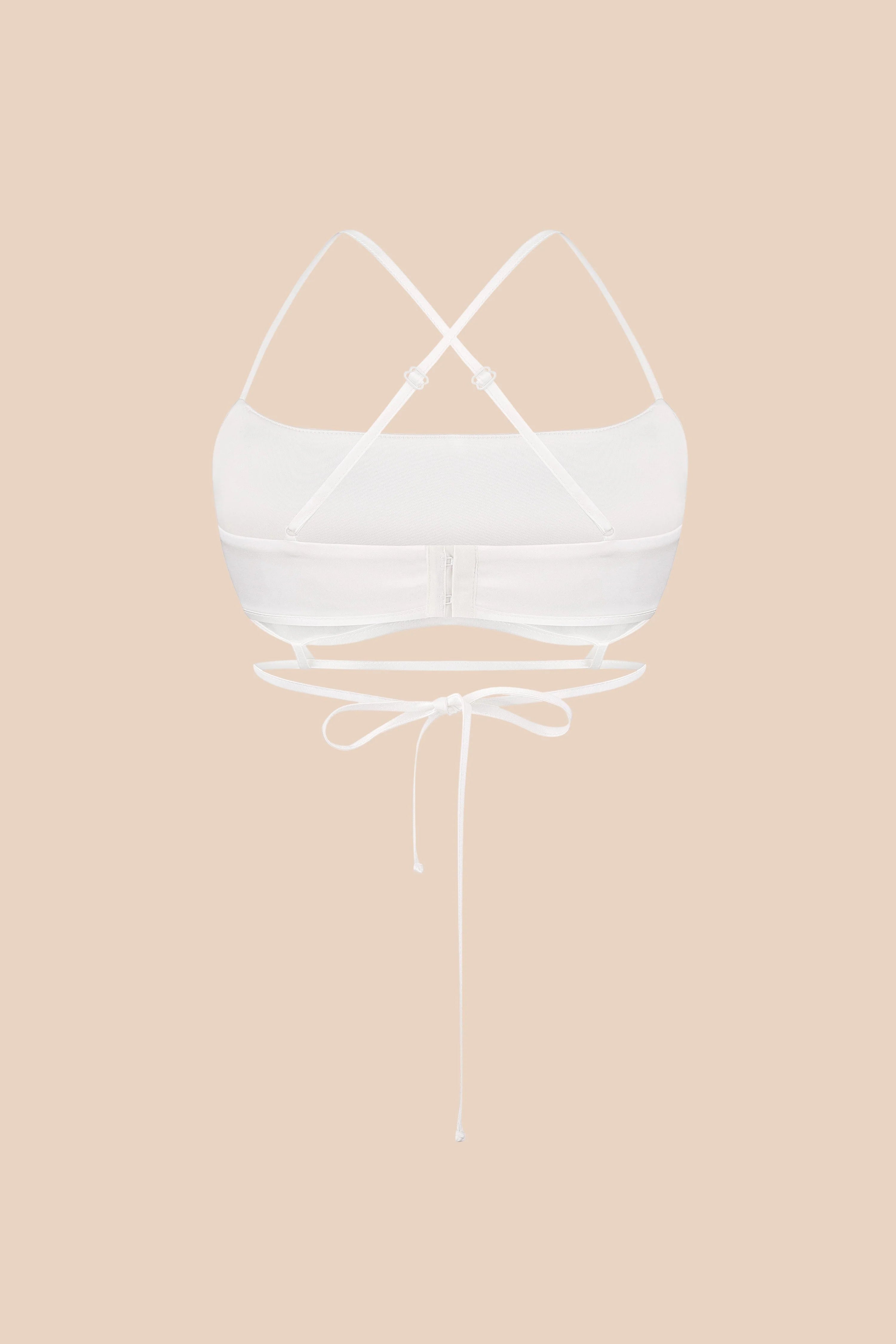 Короткий топ, (Total White) SS2506