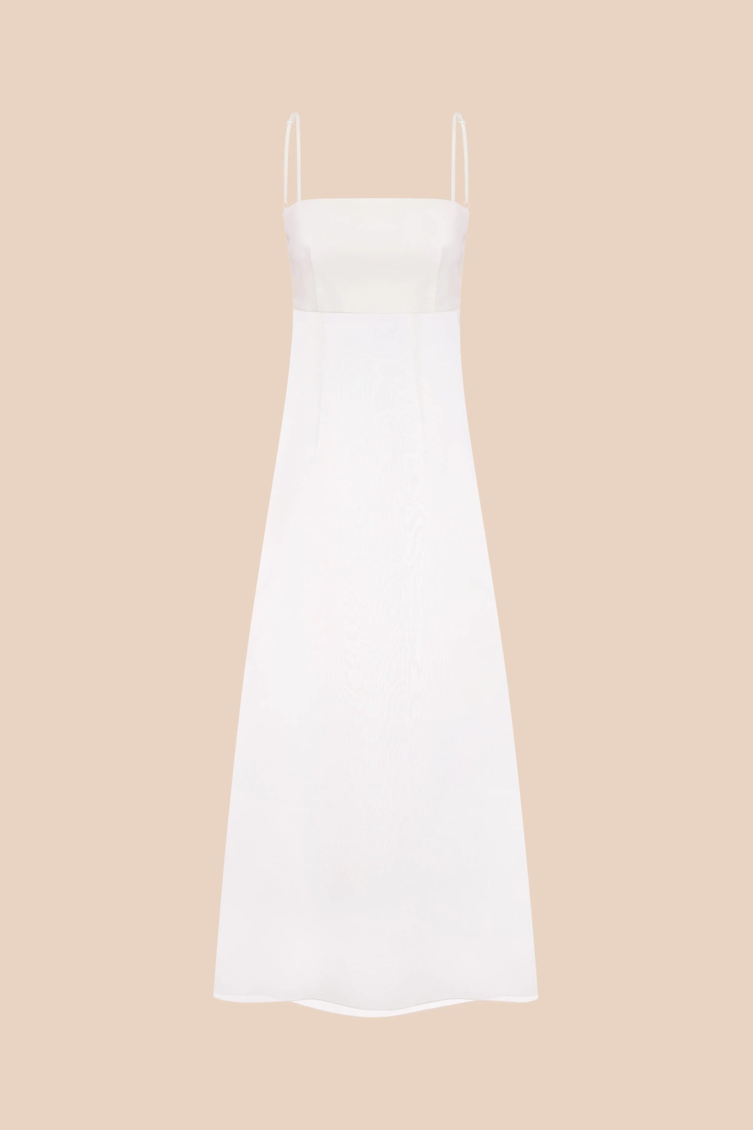 Сукня з прозорими деталями, (Total White) SS2509