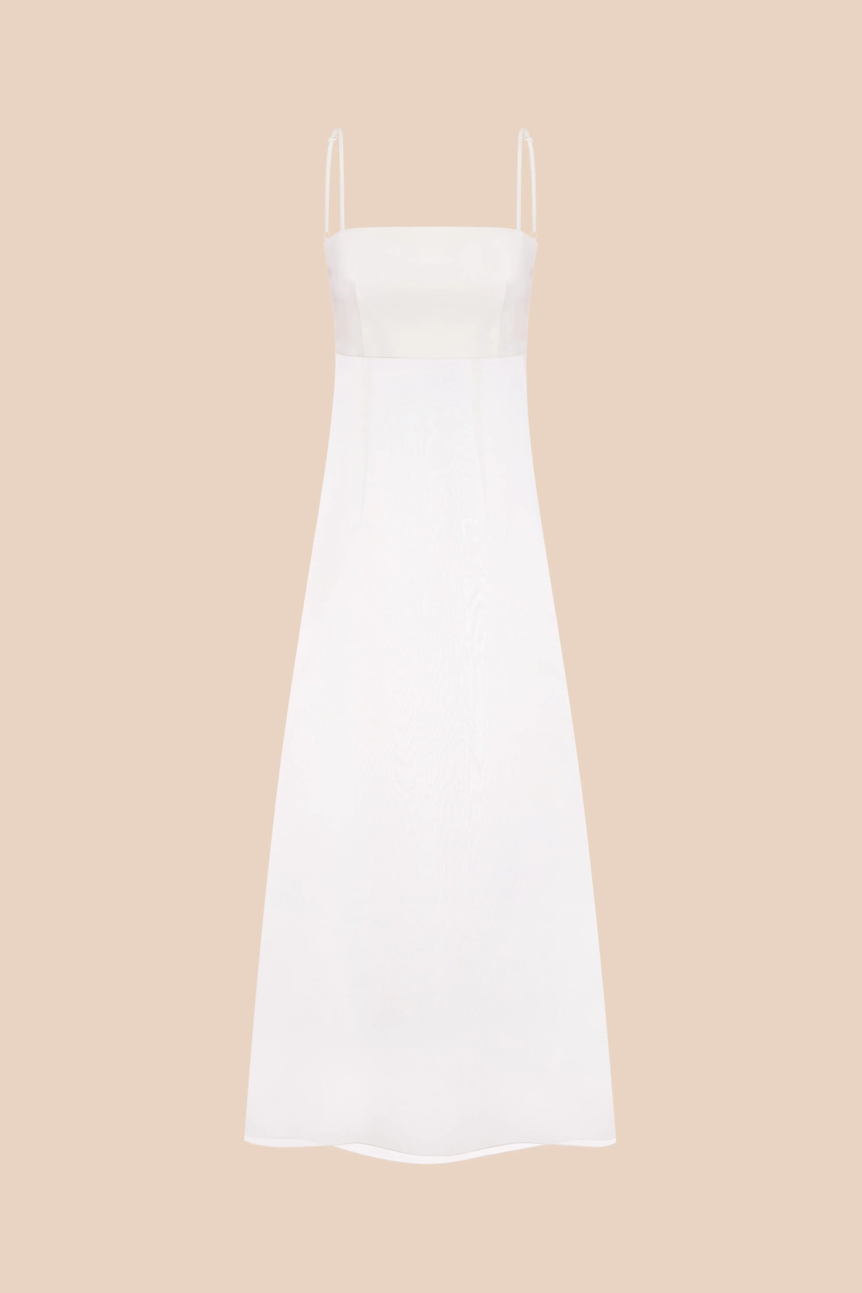Сукня з прозорими деталями, (Total White) SS2509