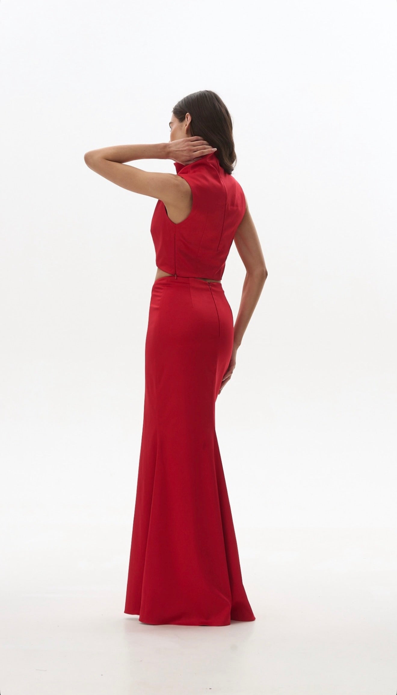 Sada CELESTE - asymetrická saténová sada (LE GRETES) , 223-07FW25/26