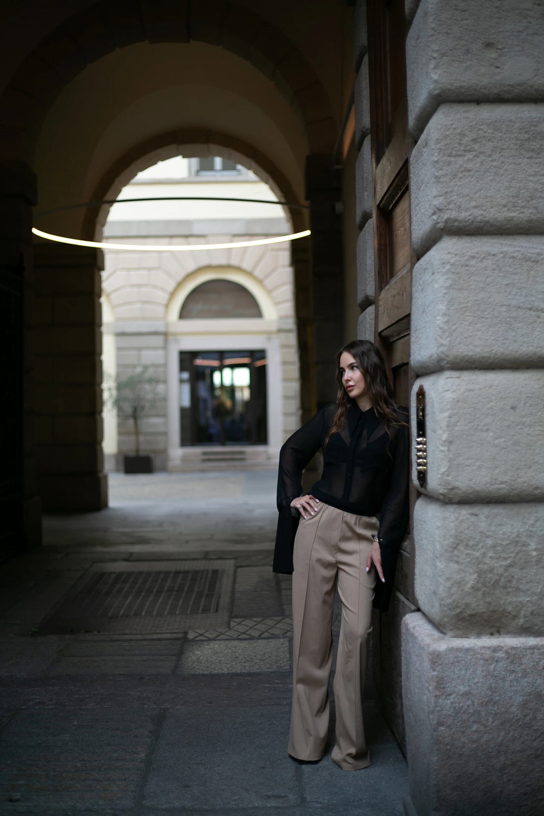 Košile Elegance černá, (TheLawOfLove) 8199