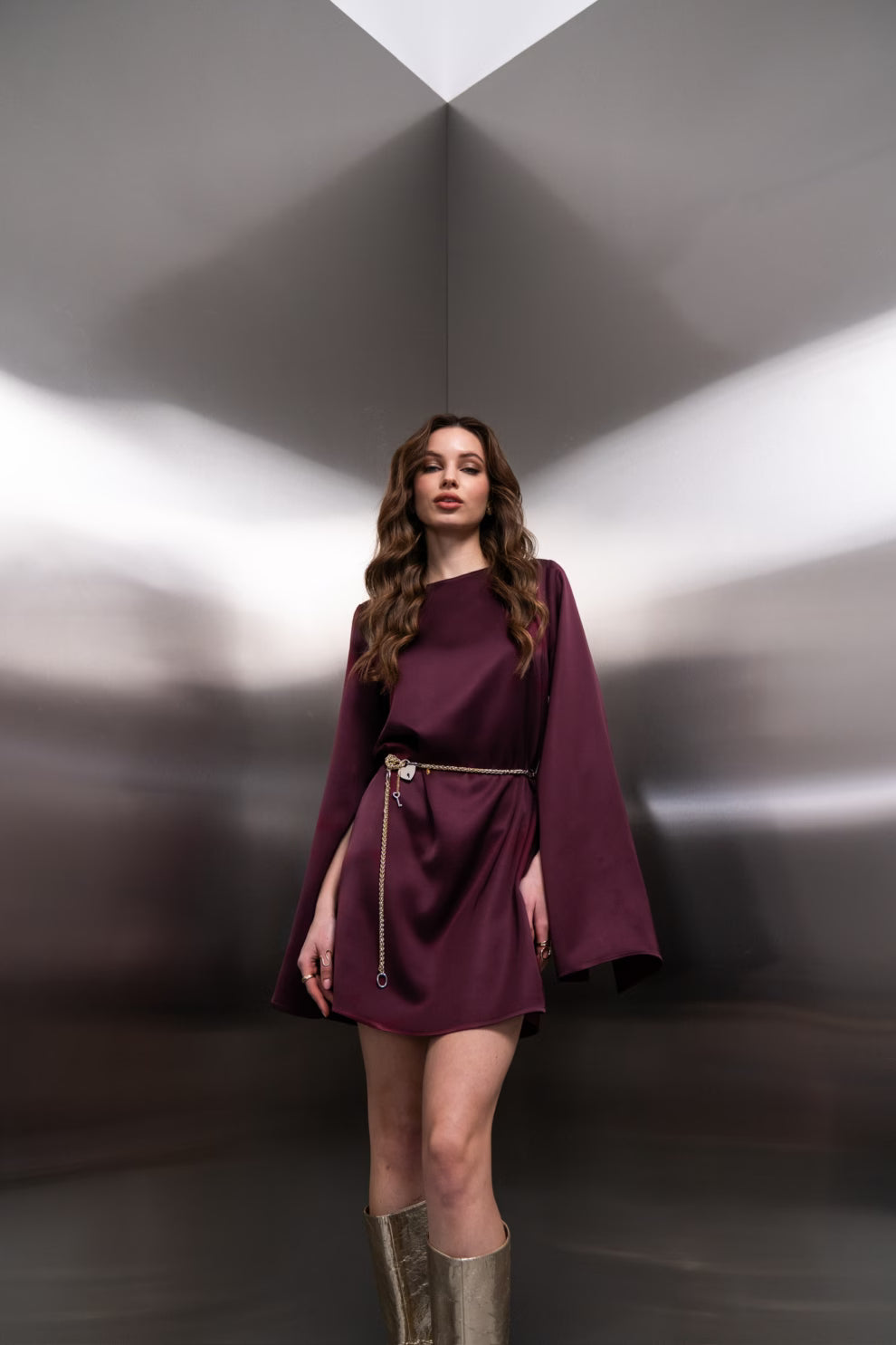 Wine dress ODRI (Mint), 3409820000011