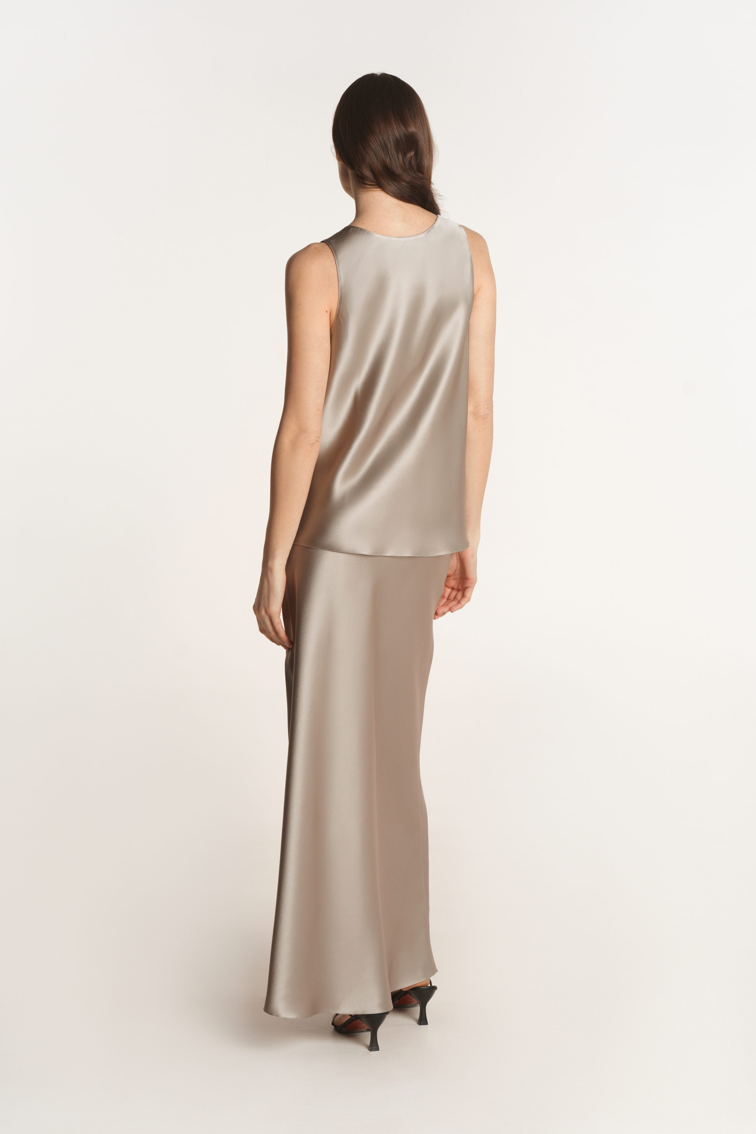 Шовкова спідниця Arielle Pearl Grey (Serenity) 416703