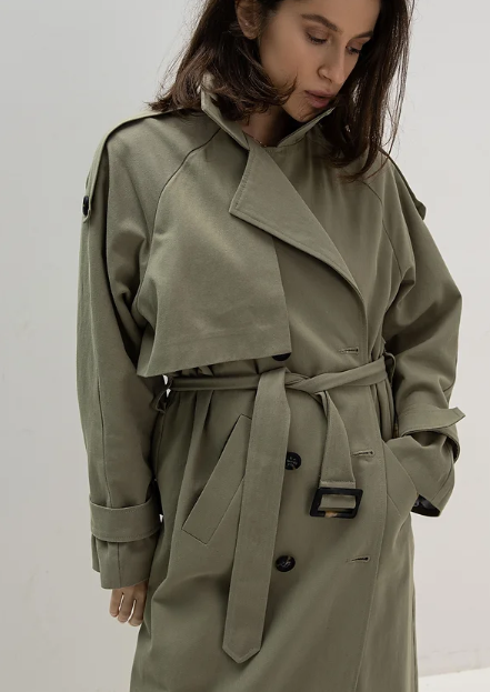 FH0300 Trench "Haki" - Haki (FLO)