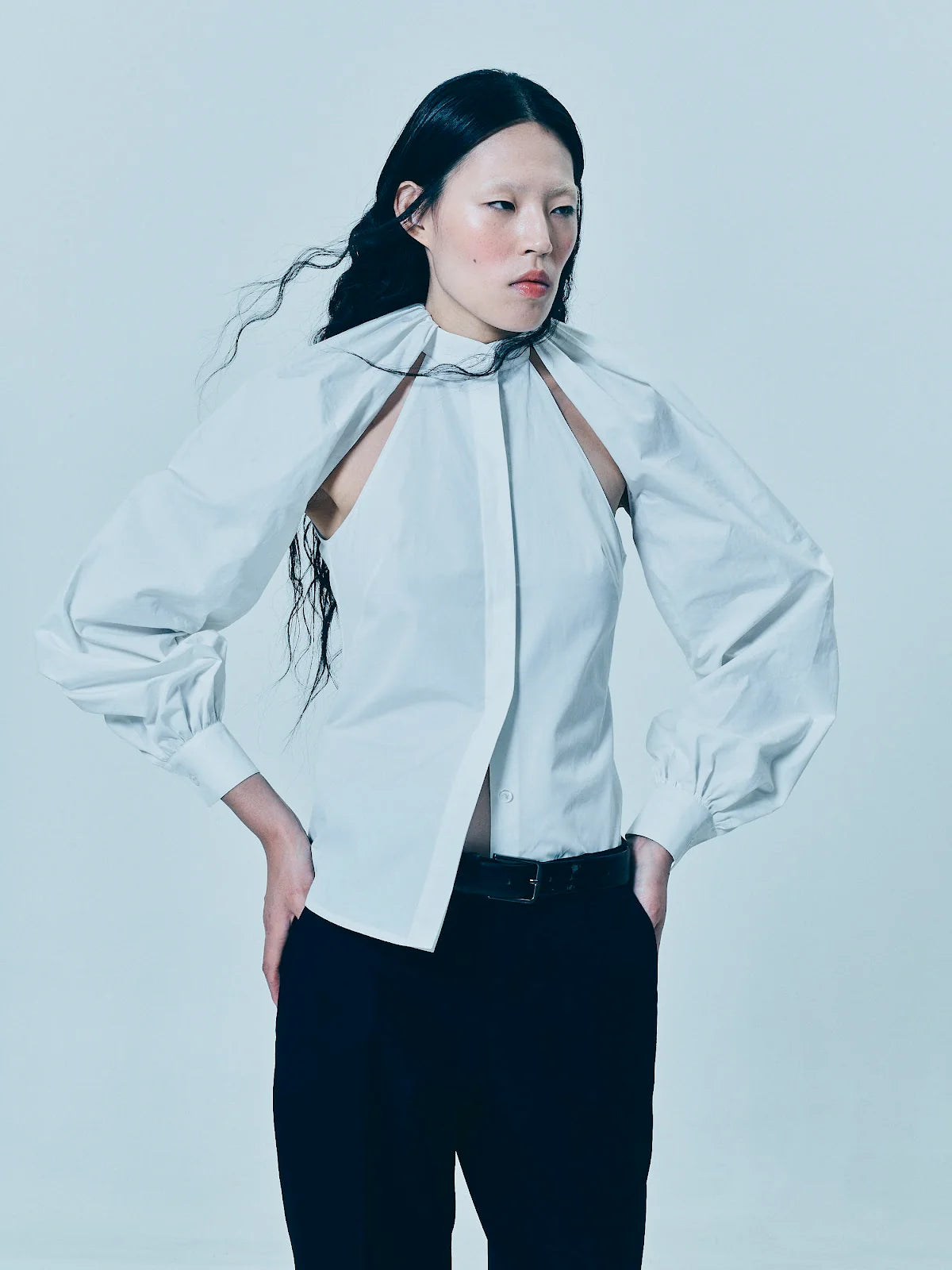 White shirt, (GUDU) TP009SS25