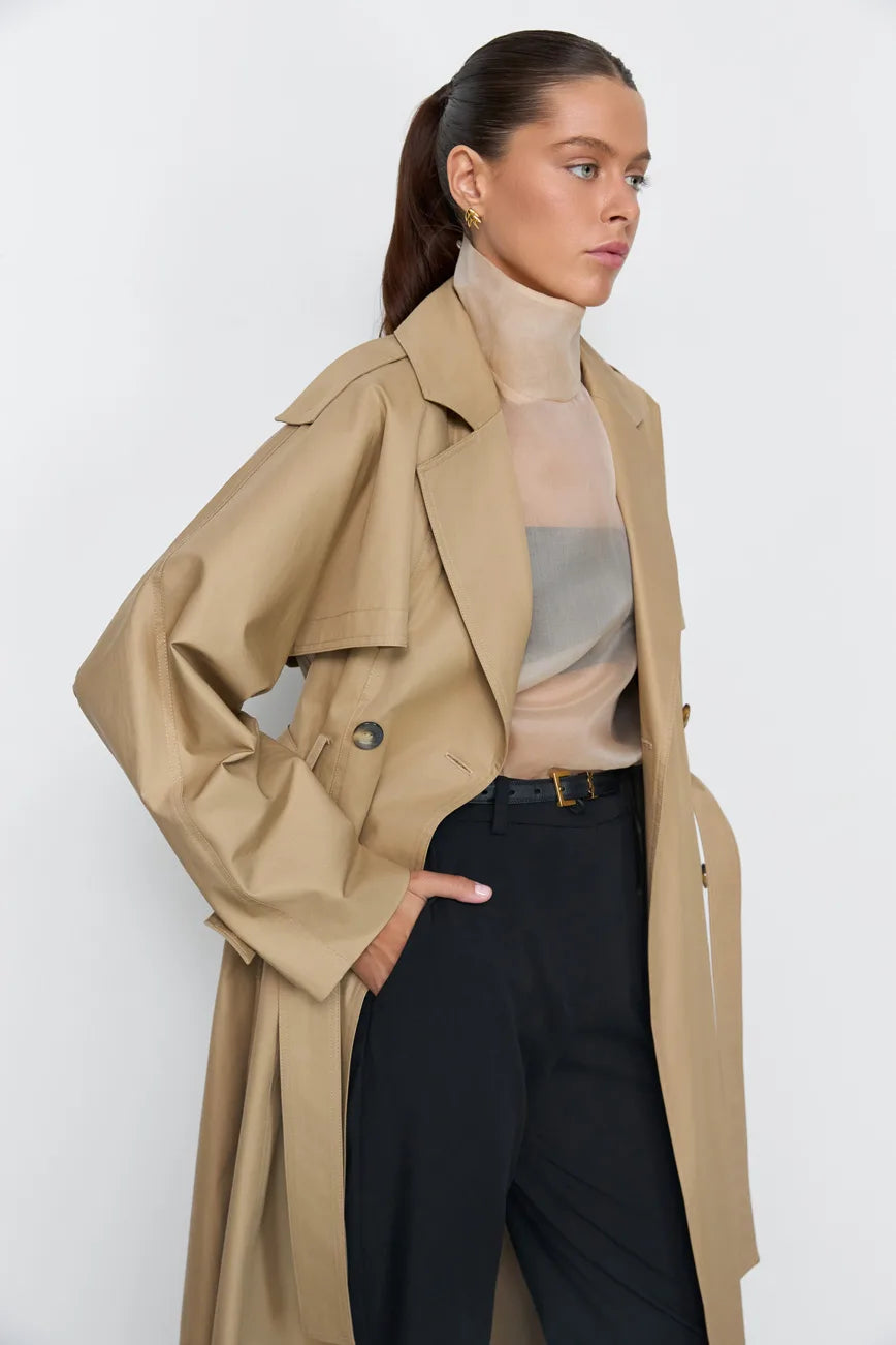 Coat, beige, (Nazarelli) NF-00000269