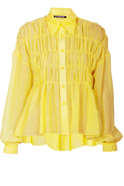Blůza s drapováním (marčan) (PANOVE) U.PN00149J