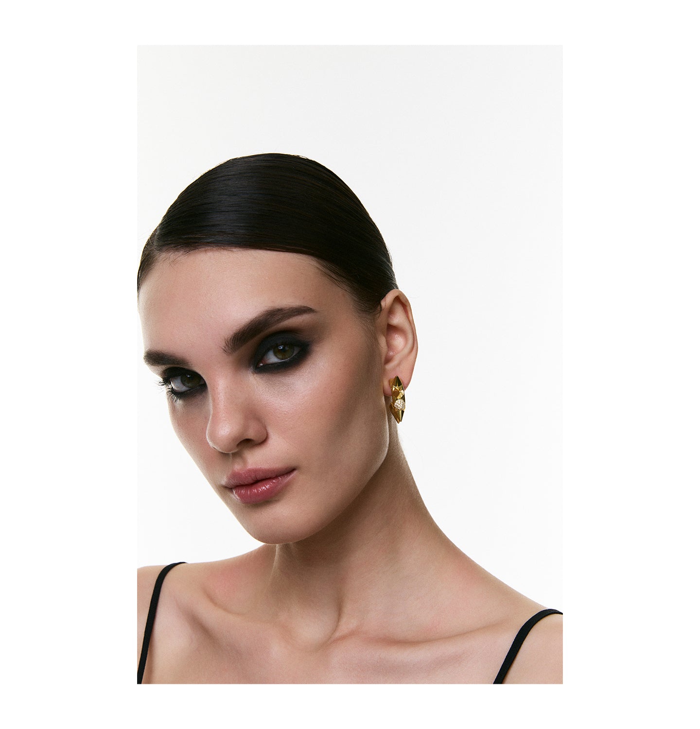 Сережки "THE THORN" ЗОЛОТО, (Grains de Verre) ELR2