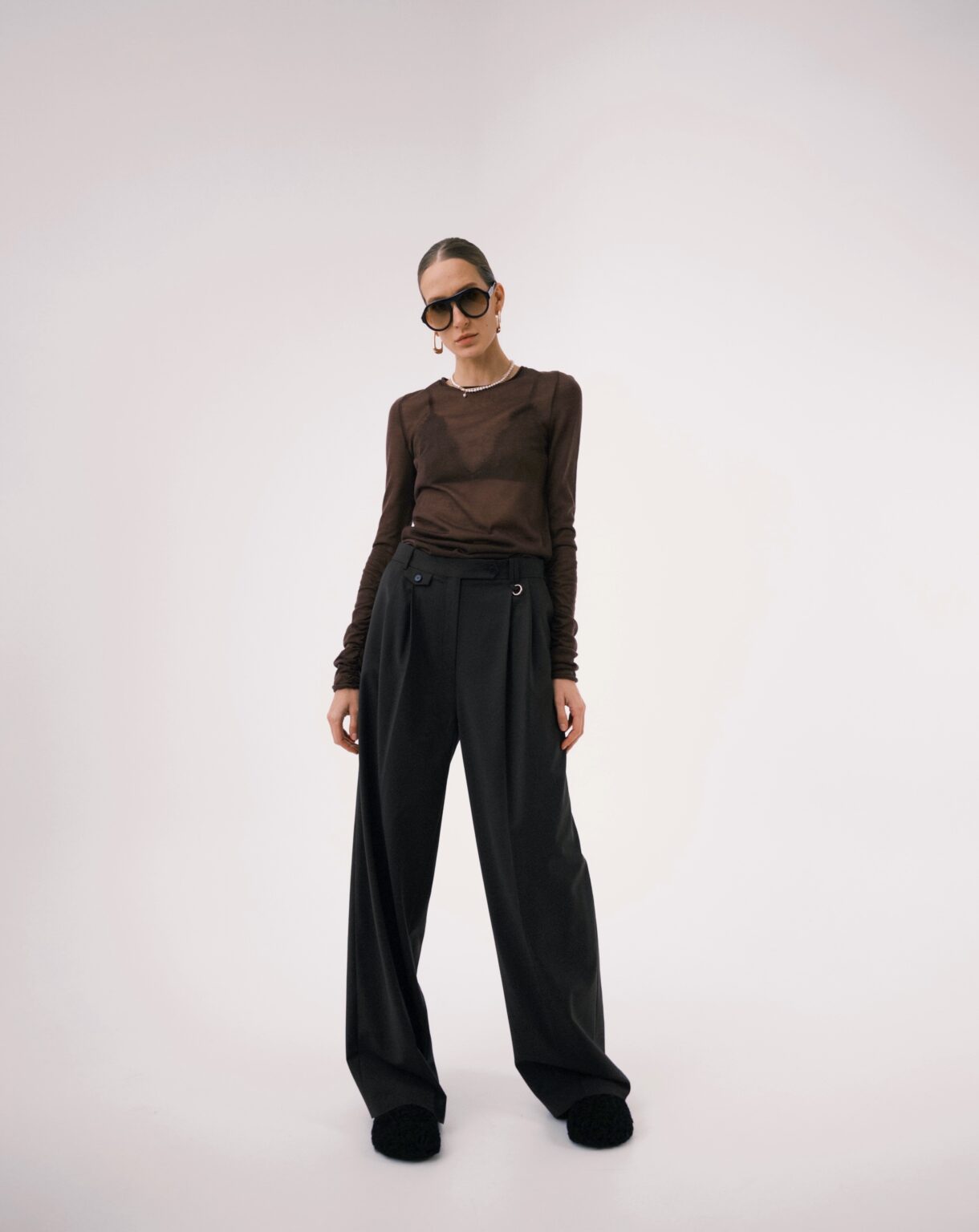Sweater chocolate (KaterinaKvit) SAW242503 chocolate