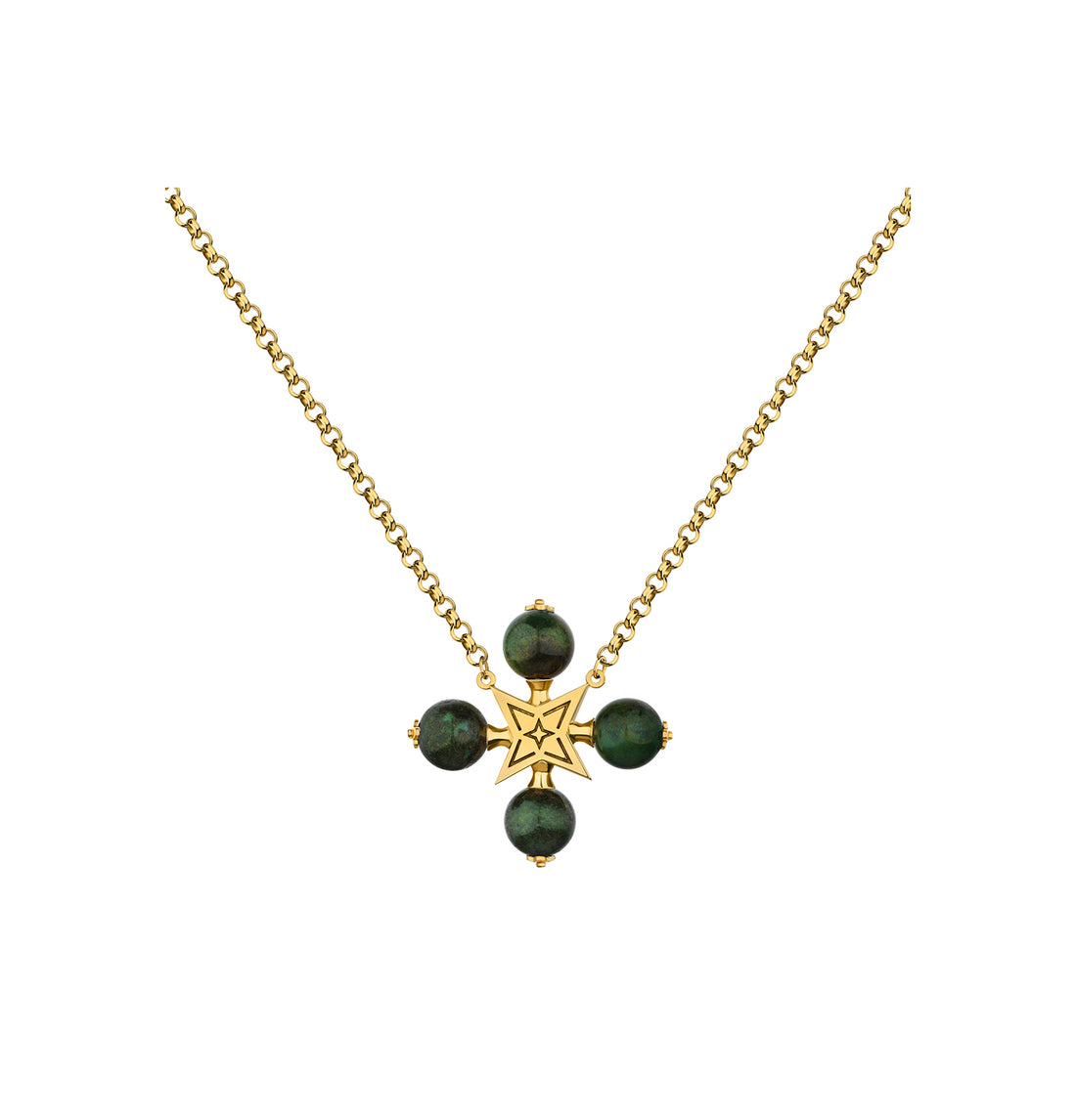 LULLABY CROSS GREEN (Grains de Verre) , NCr7