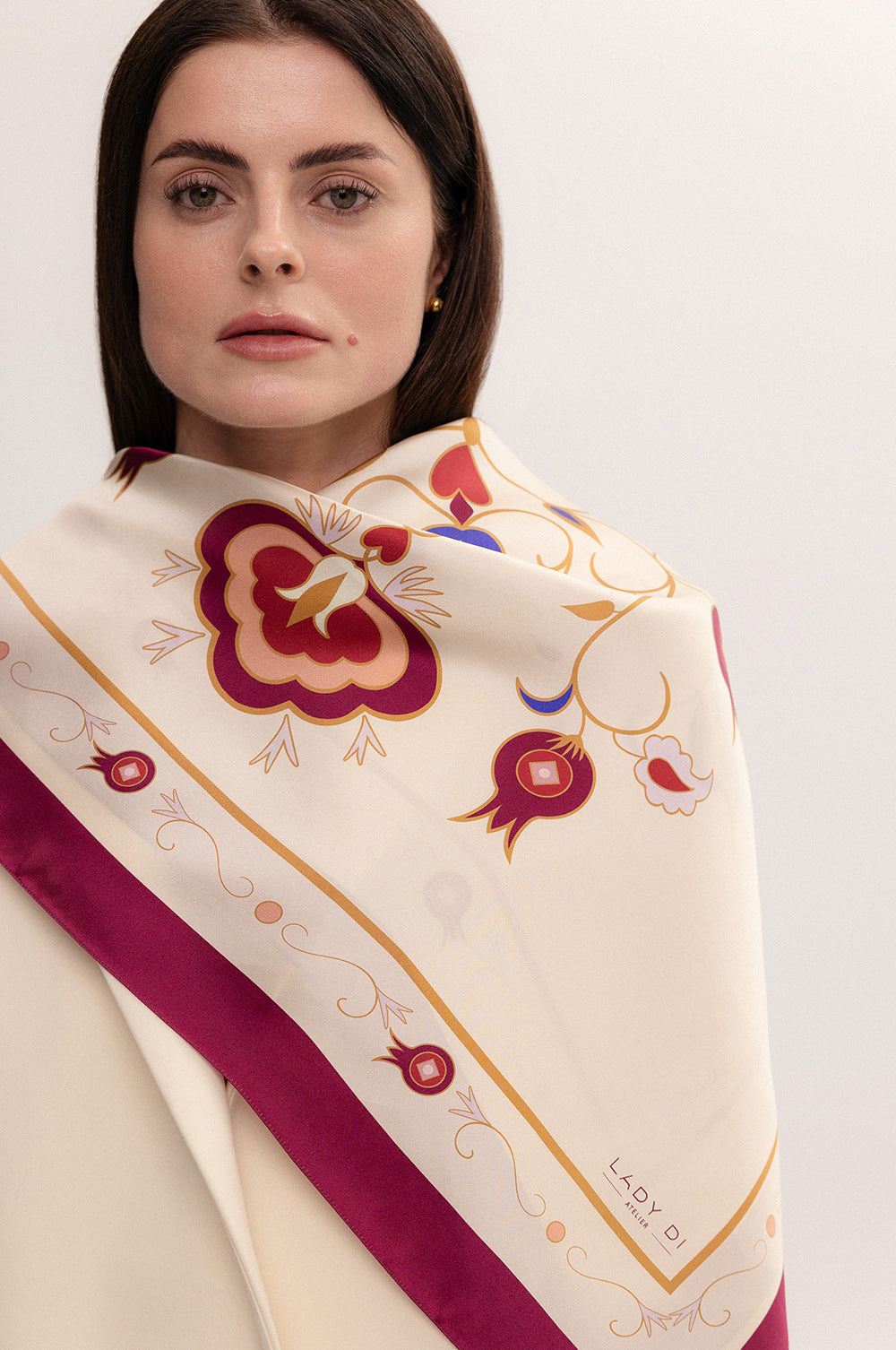 Šátek QIRIM, , L,91*91, (LadyDi), U00002836