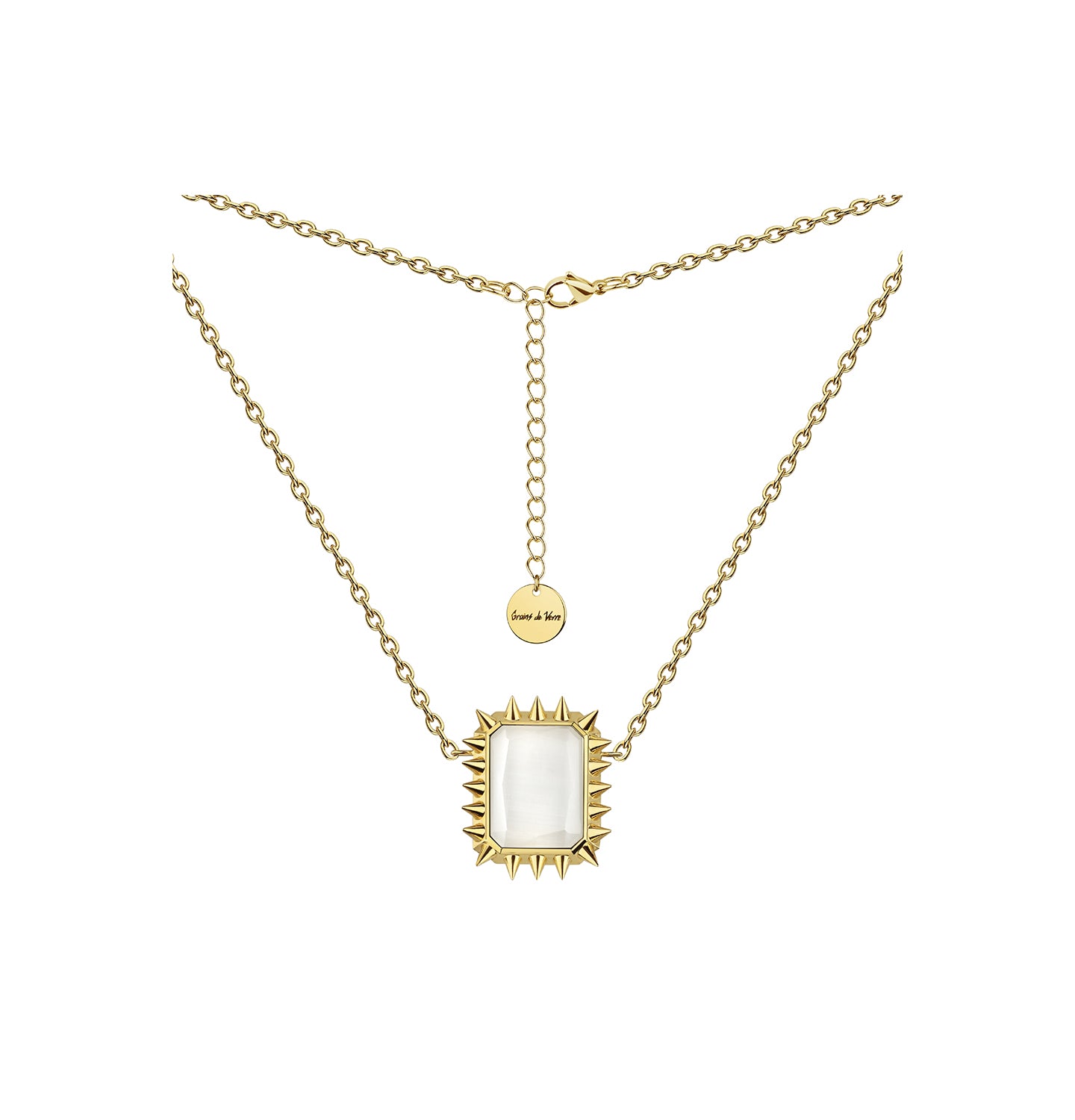 НАМИСТО "RUE CAMBON" GOLD WHITE, (Grains de Verre) NLRW2