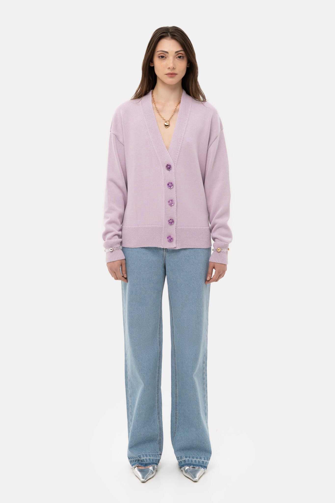 Svetr (Match Denim) , sp26-cardigan