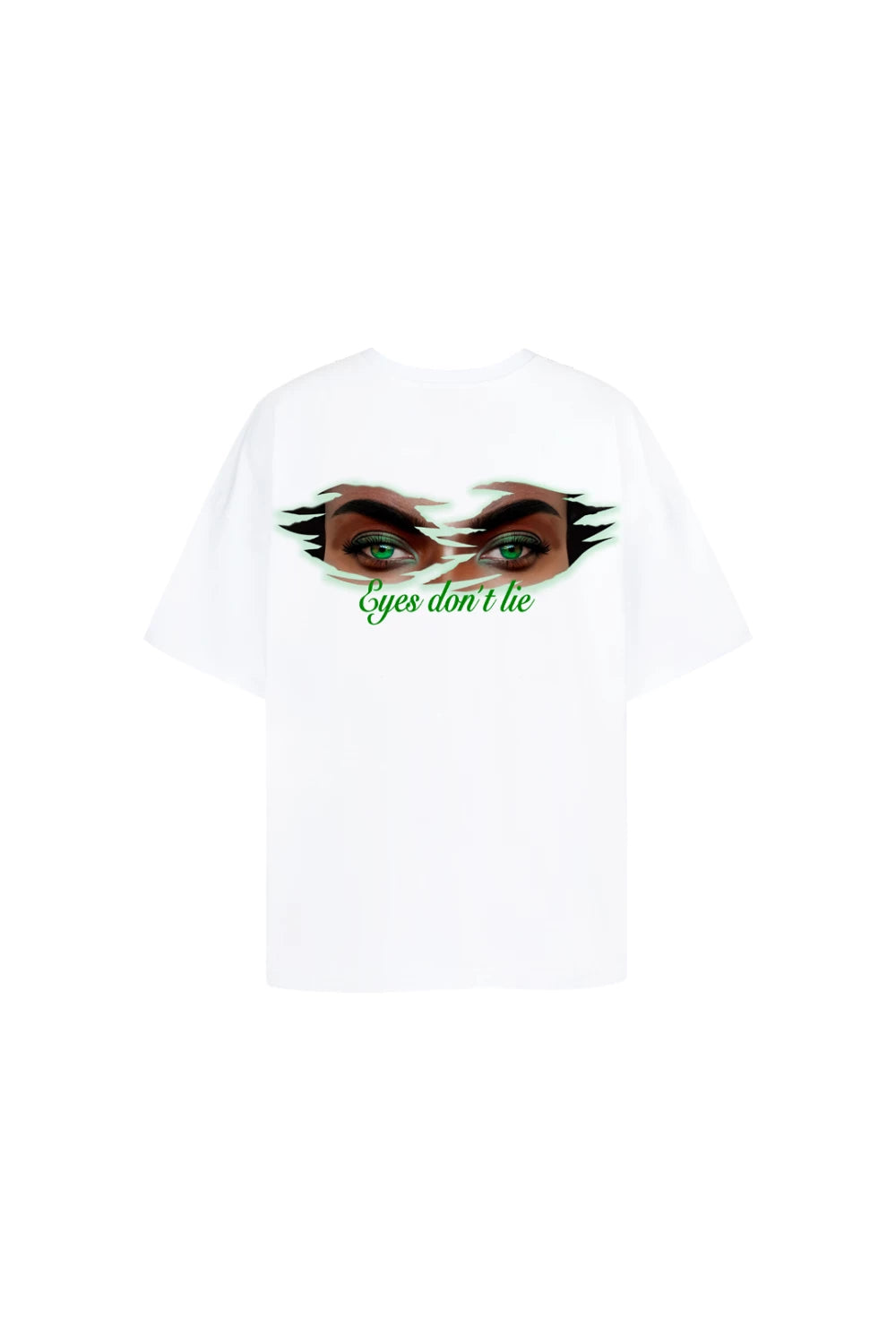 T-shirt, white &quot;eyes don&