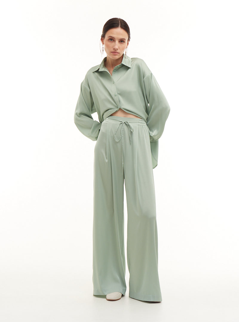 Pistachio Pants BASIC, (Mint) 02235