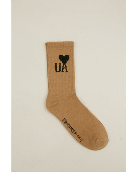 Ponožky UA béžové(Adamskaya) 82.3