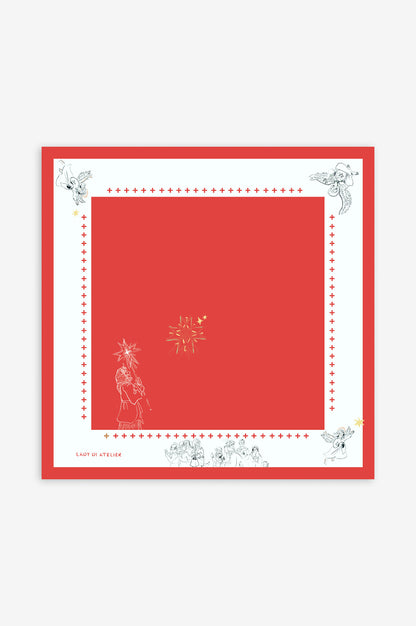 Hedvábný šátek "Zářící" (LadyDi) , U00003674