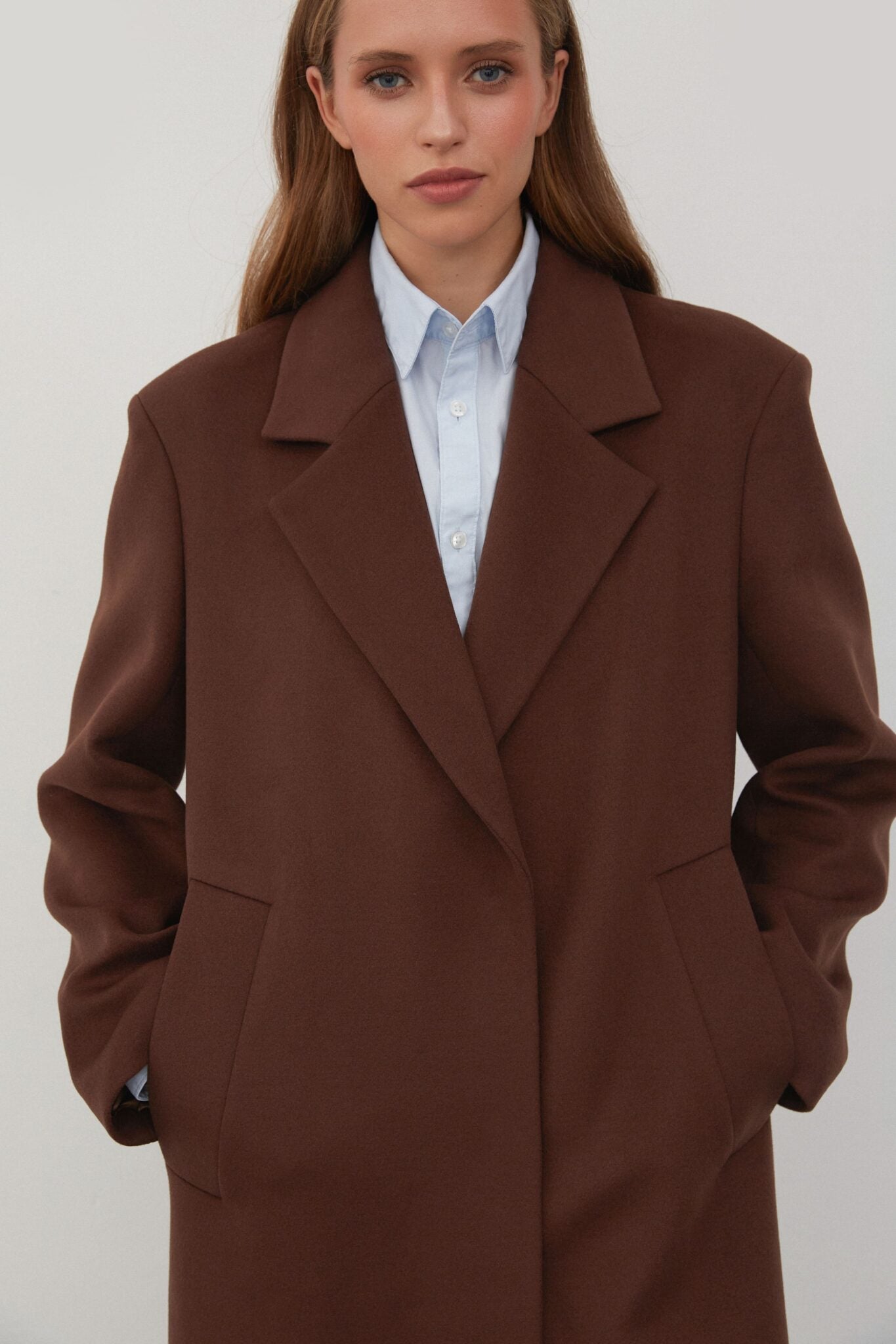 Kabát rovného střihu (TheMakers) , 2603