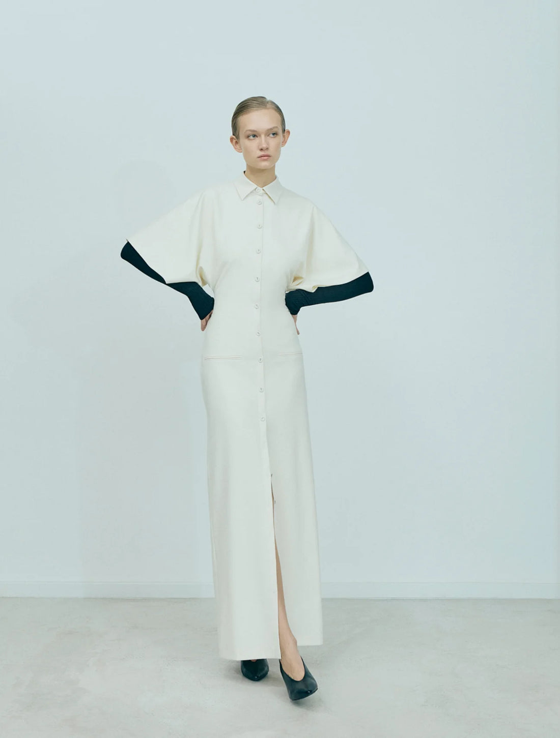 Šaty maxi v kimonovém stylu, (GUDU) DR003FW25