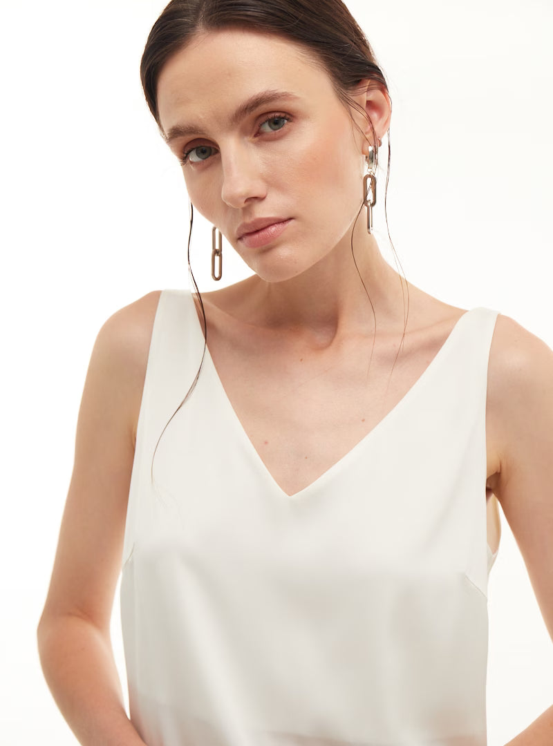 Bílý top CLASSIC, (Mint) 01168