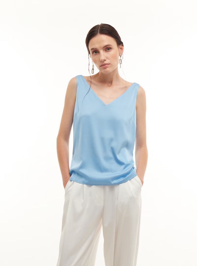 Tmavě modrý top CLASSIC, (Mint) 02948