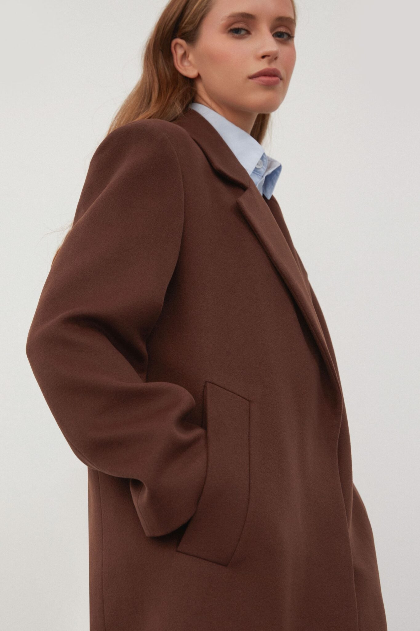 Kabát rovného střihu (TheMakers) , 2603