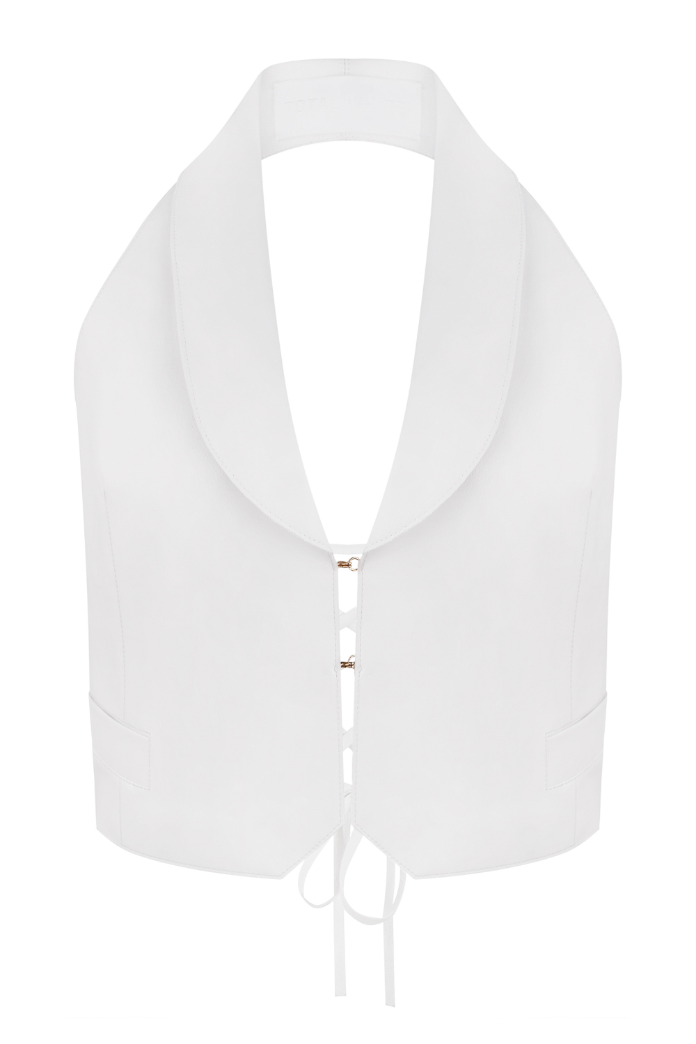 Vest with laces (Total White) FW2403