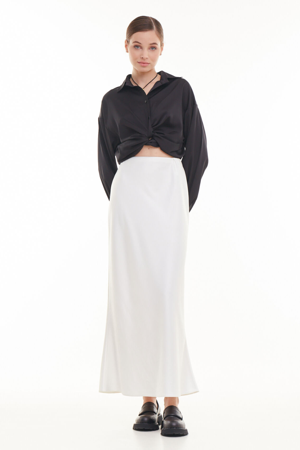 White skirt RIVER (Mint) 21807