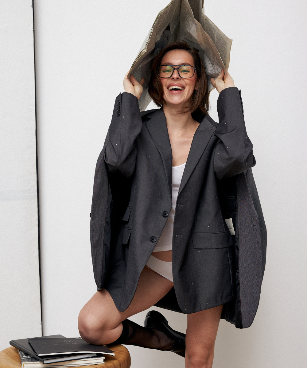 Classic gray jacket (Sabotage) SBTG_0041