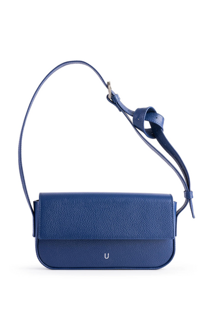 Dámská kabelka BAGUETTE z pravé kůže, modrá (Uyava) BG-00522
