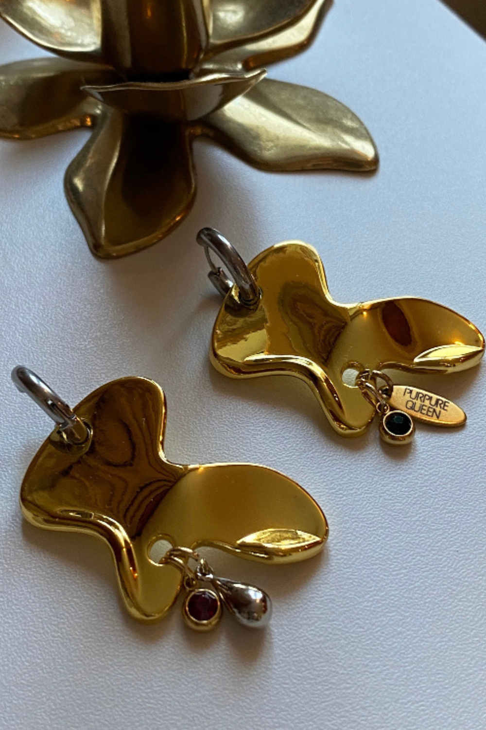 Earrings Gold bird (PURPURE QUEEN) PPQ11