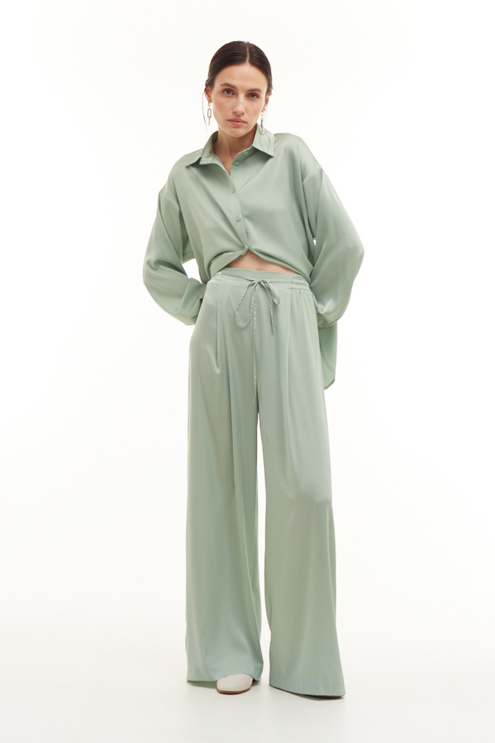 Fisk pants BASIC (Mint) 21810