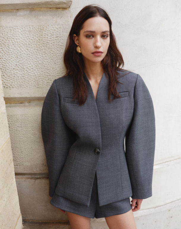 Bunda Margarett v šedé barvě (STASH) , j0116