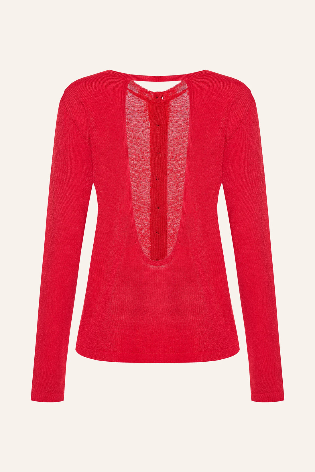 Červený kardigan (K.KVIT) , GSS250001