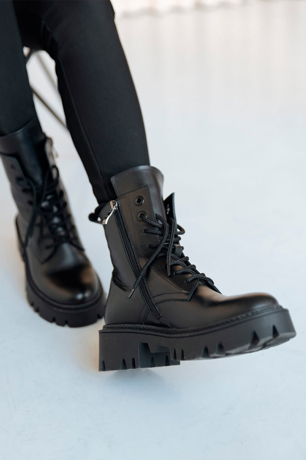 Černé dámské boty Boots