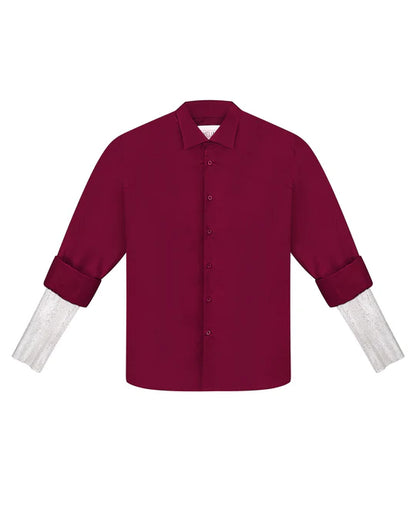 Сорочка &quot;RESIGNED SHIRT 22 BU&quot; бордова (Omelia)