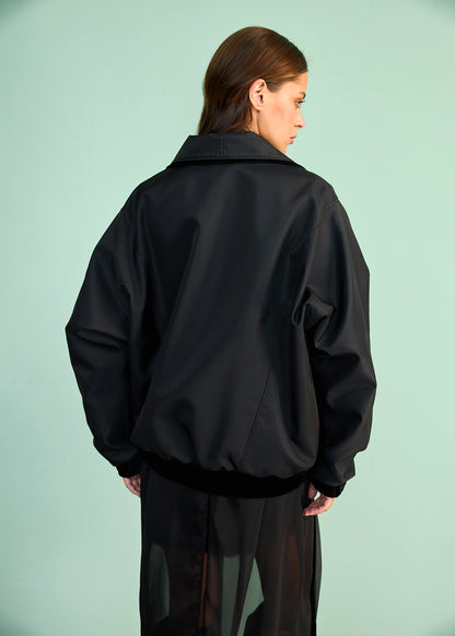 Bomber METEORITE BLACK (Kristina Laptso) POL2573XSSMMLBK
